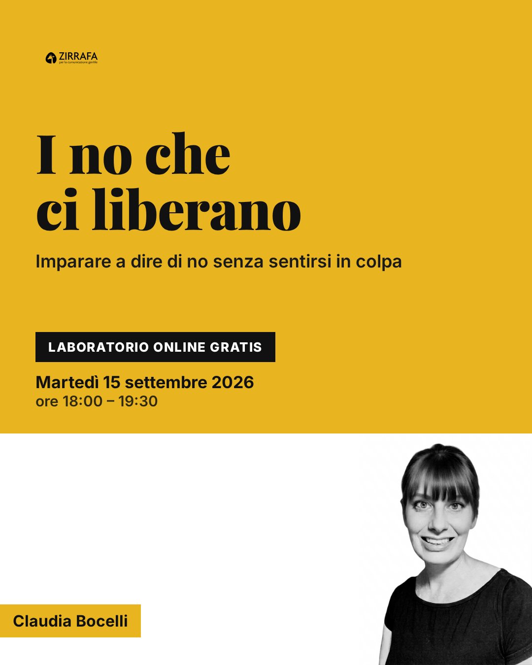Laboratorio 02 — I no che ci liberano